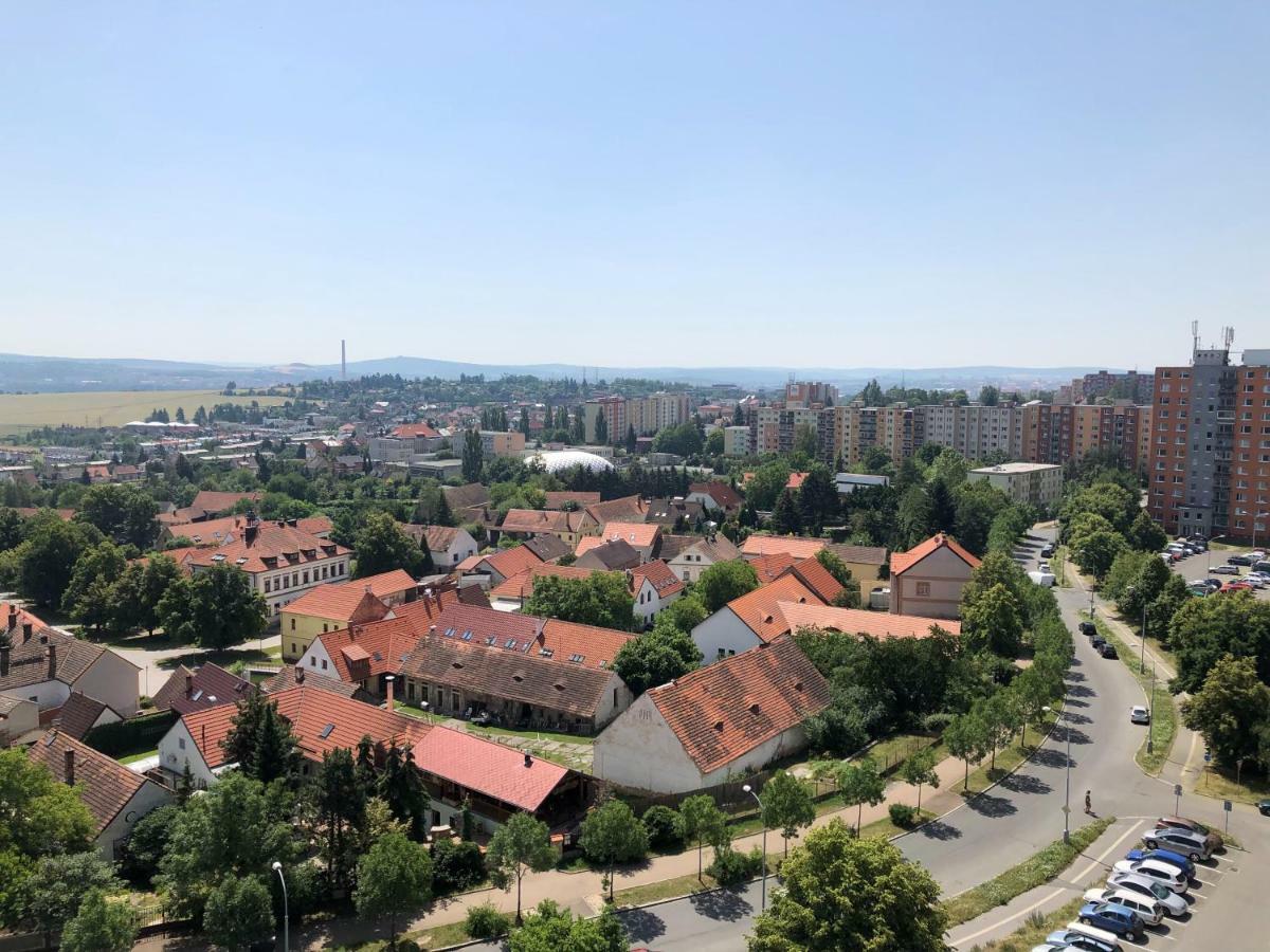 Bolevec Tower Appartement Plzeň Buitenkant foto