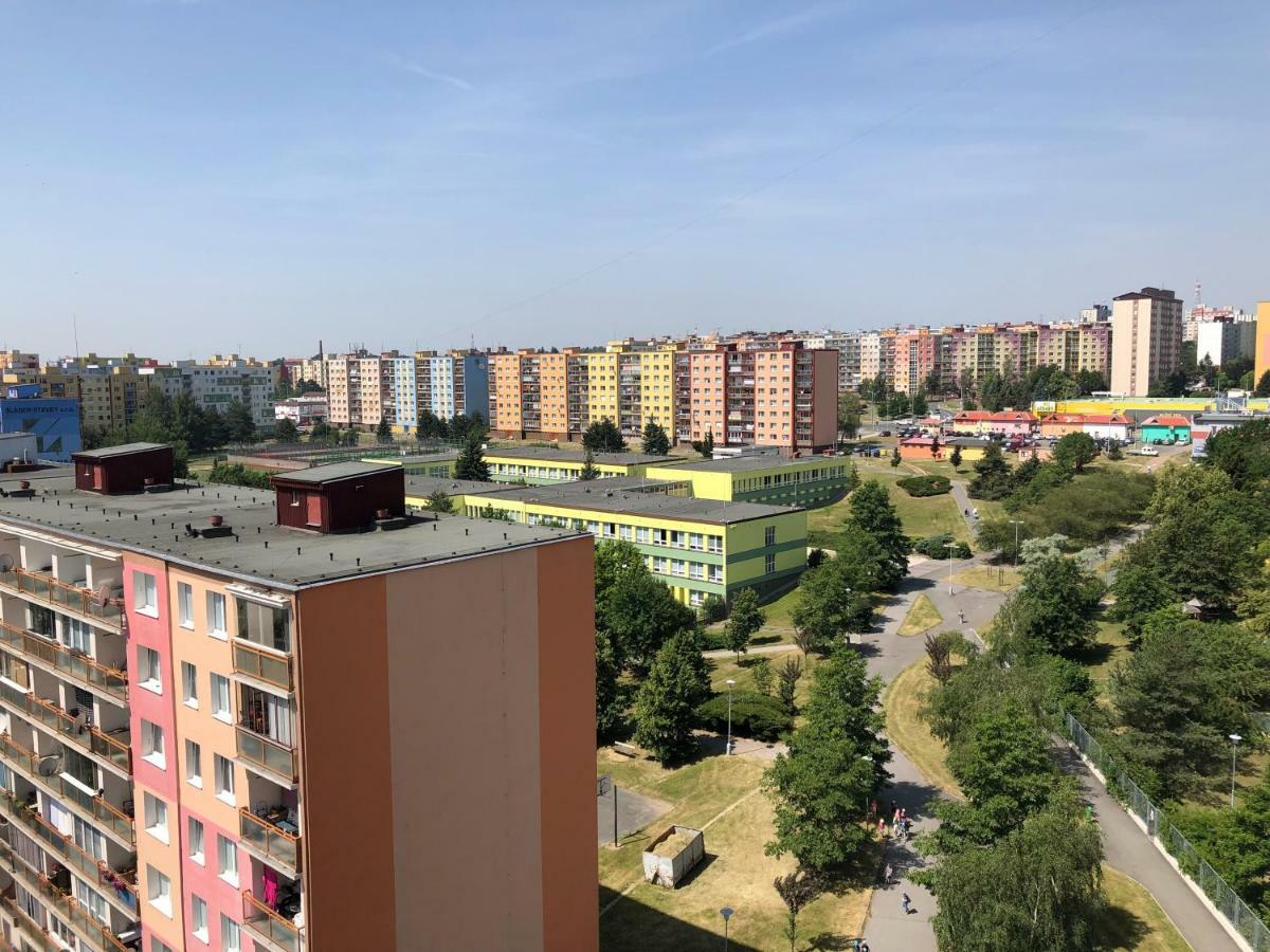 Bolevec Tower Appartement Plzeň Buitenkant foto